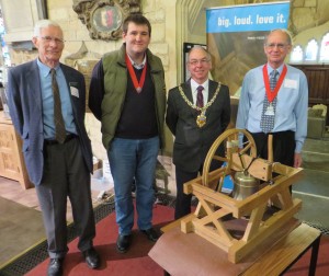 Peter Ormerod, Will Ruck, The Mayor & Hugh Evans