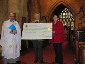 Revd Dr Canon Tudor Griffiths, Jonathan MacKechnie-Jarvis & Liz Coke